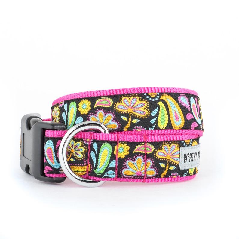 Floral Paisley Dog Collar